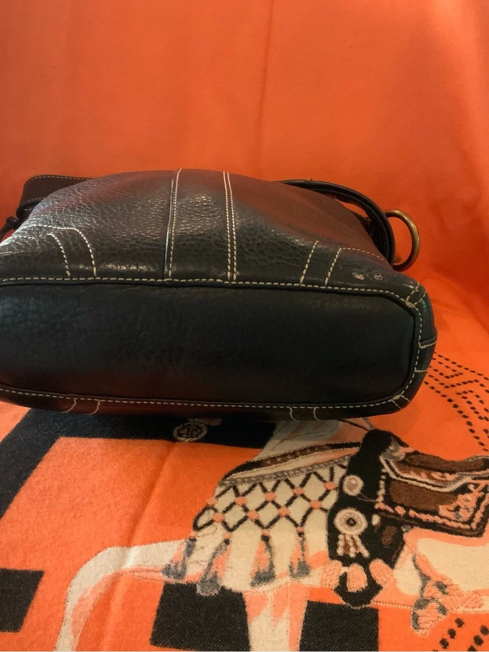 Coach Black-vintage Bleeker purse